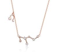 Crystal Taurus Capricorn Scorpio Anelli di Poesia Perle con Amuleto Gioielli per Femmina