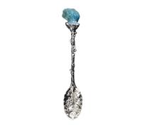Crystal Tea Spoon Alloy Elegant Beverage Mixing Utensil