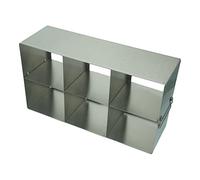 Crystal Technology & Industries UFLB-32 - Rack per congelatore verticale per scatole da 15 e 50 ml, capacità scatola 3 x 2