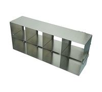 Crystal Technology & Industries UFLB-42 - Scaffale per congelatore verticale per tubi da 15 e 50 ml, capacità 4 x 2