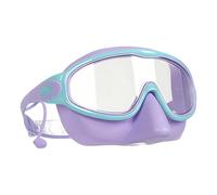 Crystal View Water, copertura per occhi acquatici a tenuta stagna, senza nebbia con protezione per lenti, set di visione polimerica con telaio morbido, set per immersioni junior con stile aerodinamico