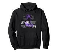 Crystal Vision - Abbigliamento da Strada Y2K Felpa con Cappuccio