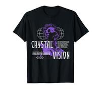 Crystal Vision - Abbigliamento da Strada Y2K Maglietta