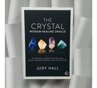 CRYSTAL WISDOM Healing Oracle Cards Deck Judy Hall 50 Carte