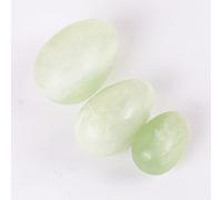 Crystal Yoni Egg Set di Uova for Massaggio in Giada Naturale Undrill for Esercizio di Kegel con Base in Legno, Regalo for Trapano 45x30 CHENRANYIN (Color : 3 Pieces Egg)