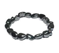 CrystalAge Bracciale Ariete Birthstone - Ematite