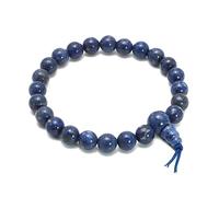 CrystalAge Dumortierite Power Bead Bracciale