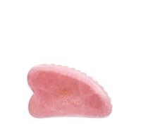 Crystallove - 3D rose guartz gua sha Massaggio Viso & Jaderoller 1 pieces unisex