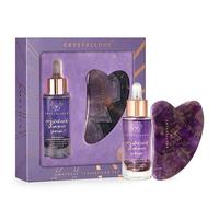 Crystallove - Amethyst crystalized set Massaggio Viso & Jaderoller 1 pieces unisex