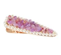 Crystallove - Amethyst Hair Clip / Forcina Per I Capelli Con Ametiste Pinze e mollette 1 pieces unisex