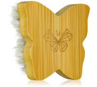 Crystallove Bamboo Butterfly Agave Face Brush Travel Size spazzola per massaggi per viso e décolleté 1 pz