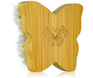 Crystallove Bamboo Butterfly Agave Face Brush Travel Size spazzola per massaggi per viso e décolleté 1 pz