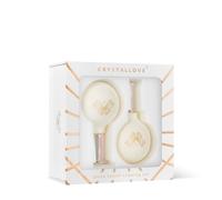 Crystallove Glass Facial Cupping Set set di strumenti per il massaggio per viso, collo e décolleté 2 pz