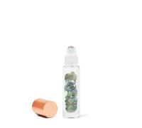 CRYSTALLOVE Bottiglia di olio 10 ml - Labradorite - Cristalli di olio Rollon per oli, profumi, cosmetici, massaggi - Bottiglie di vetro per oli essenziali - Roller - Roller di vetro ricaricabile