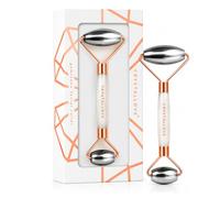 CRYSTALLOVE Cryo Ice Roller - Rullo facciale - crioterapia facciale - Rullo Massaggiatore anti-età - Massaggiatore facciale con lapislazzuli - Massaggiatore - massaggio facciale - Rullo
