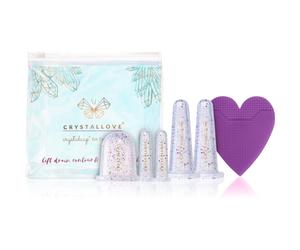 Crystallove Crystalcup set per viso e corpo 1 pz