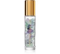 Crystallove Fluorite Rainbow Oil Bottle Roll-on con cristalli ricaricabile 10 ml