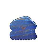 Crystallove - Lapis lazuli contour gua sha Strumenti per massaggi 1 pieces female