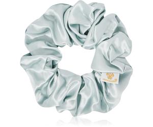 Crystallove Mulberry Silk Scrunchie elastico in seta per i capelli Amazonite 1 pz