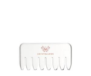Crystallove - Pettine Cryo ice - Pettine per il massaggio del cuoio capelluto e del corpo in acciaio inossidabile Pettini 1 pieces unisex