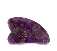 Crystallove Amethyst Gua Sha attrezzi per i massaggi 1 pz