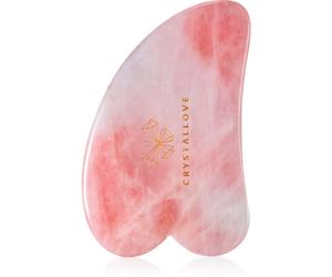 Crystallove Rose Quartz Gua Sha attrezzi per i massaggi 1 pz