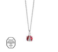 Crystalp Girls' Ladybug Collana with Swarovski Crystals 3543K.RED.R