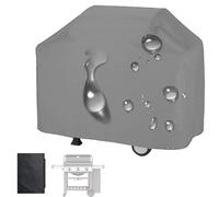 Crysterris Copertura per Barbecue da Esterno,Impermeabile Coperture per Protettiva per della Griglia,Antivento Telo di Protettivo per Grill Barbecue con Coulisse (Size:170 * 61 * 117cm,Color:Grey)