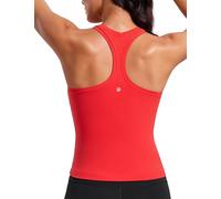 CRZ YOGA Butterluxe Canotta da Donna Top da Allenamento Senza Maniche Maglietta Atletica Rosso Profondo 40