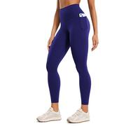 CRZ YOGA Donne Butterluxe Allenamento Ghette 64cm - A Vita Alta Leggings con Tasche Buttery Soft Blu Allodola 42