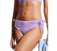 CRZ YOGA Slip Bikini per Donna Slip da Bagno Regolabili con Allacciatura Laterale Sportiva Elfo Viola 44