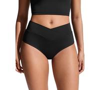 CRZ YOGA Taglio a V Vita Alta Bottom Bikini Nero 42