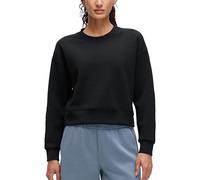 CRZ YOGA Womens Crewneck Felpa Manica Lunga Workout Casual Pullover Tops Basic Fall Sweatshirts Nero 40