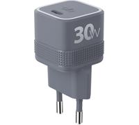 CS 30W USB C PD GaN CUBE grigio riciclo