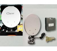 CS 3666 ANTENNA PARABOLA PORTATILE IN VALIGETTA DA CAMPING