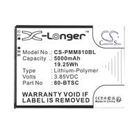 CS - Batteria di ricambio per Point Mobile PM80 PN: Point Mobile 80-BTEC, 80-BTSC 5000 mAh/19,25 Wh non include la porta posteriore estesa