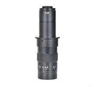 CS C-Mount - Obiettivo zoom 0,7-4,5X per microscopio industriale, rapporto 6,5:1, messa a fuoco manuale, struttura in lega, compatibile con microscopi video (180X)