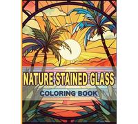 CS Colors Nature Stained Glass Coloring Book (Tascabile)