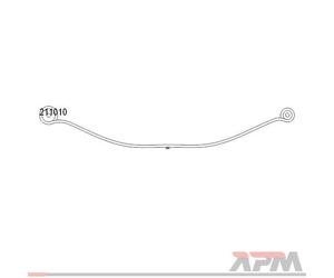 Cs Germania 10.211.010.00 Pacchetto di Primavera Dietro per Ford Transit V363