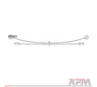 CS Germania 10.565.081.00 Pacchetto Di Molle Posteriore Per Ford Tourneo Connect