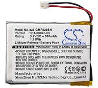 CS-GMF920SH Batteria 300mAh compatibile con [Garmin] Forerunner 920XT sostituisce 361-00078-00