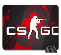 CS:GO Red Splatter Mouse Pad, Mousepad (10.2 x 8.3 x 0.12 inches)