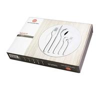 CS Koch sistemi 043254 Posate, Acciaio Inossidabile, 30 Pezzi, Argento, 38 x 28,3 x 4,40 cm