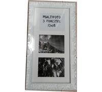 CS - MULTIFOTO SYLVIA BIANCO OPACO CM 25x50 A 3 FINESTRE