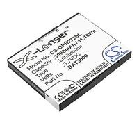 CS-OPH272BL Batteria 3000mAh compatibile con [Opticon] H-27, H-27 1D, 2D sostituisce BAT3000, T65114B00028