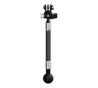 CS PRIORITY Action Camera 3-card Slot Fibra di Carbonio Asta di Prolunga 360 Gradi Regolabile Adattatore Staffa (1" sfera corta)