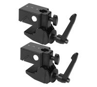 CS PRIORITY Clip di fissaggio multifunzione per fotocamera, morsetto in lega di alluminio per fotocamera DSLR, treppiede, accessori fotografici (2 morsetti)