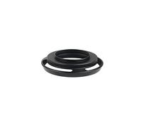 CS PRIORITY Paraluce universale in metallo nero ultra sottile cavo grandangolare per fotocamere DSL 46 49 52 55 58 62 67 mm accessori (62 mm)