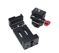 CS PRIORITY Supporto a morsetto per telefono cellulare, supporto per scarpa fredda, base di aspirazione magnetica per smartphone, fotocamera DSL, adattatore per treppiede (tipo B)