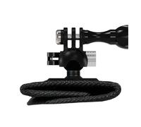 CS PRIORITY Supporto per action camera con tracolla per zaino, antiscivolo, universale, regolabile (tipo E1)